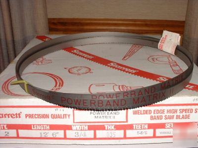 Band saw blades powerband 12'6