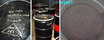 10,000 lbs. attritor media - 3/16 in - series 430 s/s