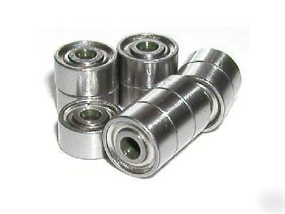 10 abec-5 ball bearings 3X8 X4 ceramic balls stainless