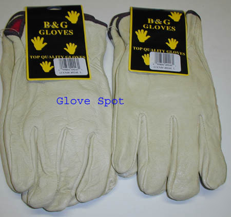 17 pr leather work glove lined garden home xxl $150