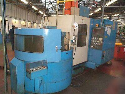 1991 mazak model AJV18N cnc vertical machining center