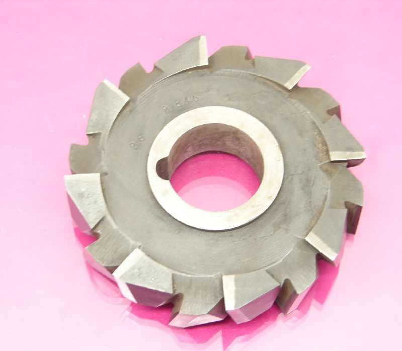 4 x 7/8 machinist staggered tooth side milling cutter