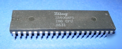 Cpu Z8400PS zilog Z80 vintage no logo very rare 