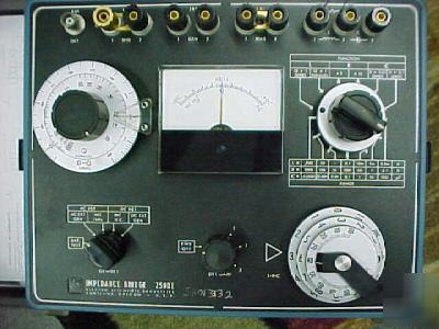 Esi 250DE impedance bridge rcl meter amp ham radio gr 