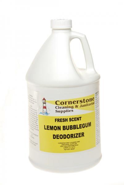 Fresh scent lemon deodorizer 1GAL carpet cleaning agent