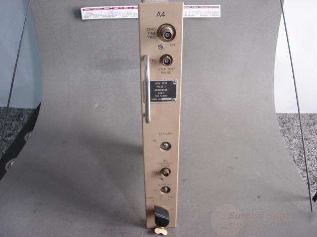 Hughes asr-7 lock test pulse generator plug-in