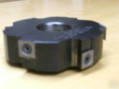Insert shaper cutter for rabbeting grooving or planing