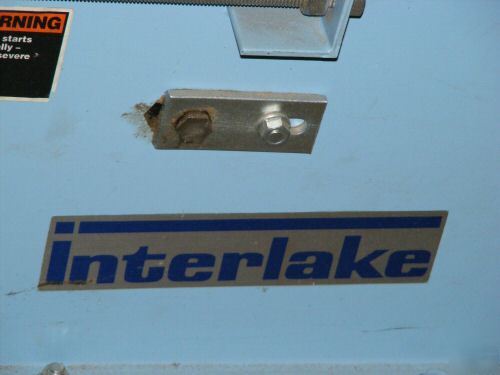 Interlake belt conveyor, hytrol, rapistan, electric