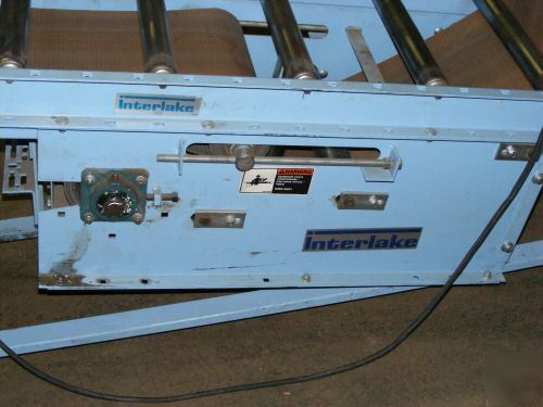 Interlake belt conveyor, hytrol, rapistan, electric