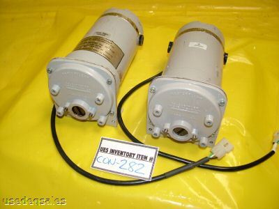 Masterflex slurry pump motors 7553-30, D1632-3