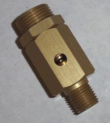 New 6000 psi pressure relief valve adjustable