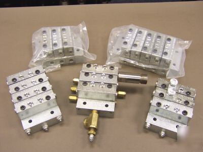 New bijur / farval lubrication manifolds~ ~