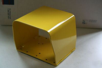 New conntrol foot switch guard yellow steel, ref#3021
