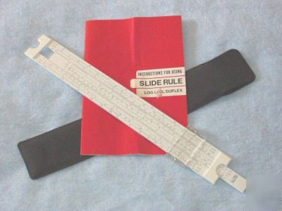 New slide rule - log log duplex S889
