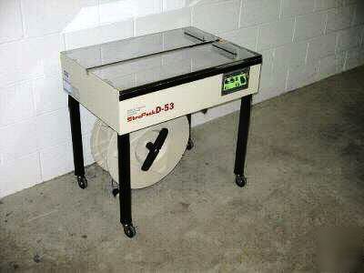 New strapack d-53 semi-automatic strapping machine