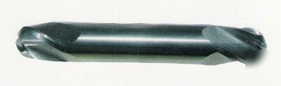 New - usa solid carbide double ball end mill 4FL 7/16