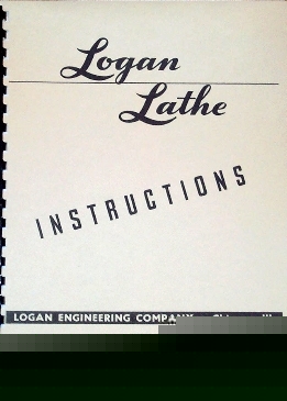 Oz~logan 12 lathe+turret/screw 2500 instruction manual