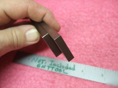 Parallel set toolmaker made 6PAIR 12PIECES air-hardened