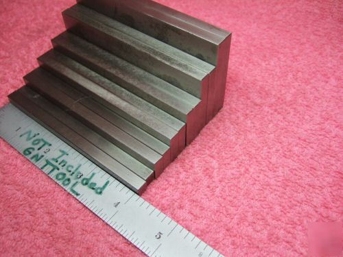 Parallel set toolmaker made 6PAIR 12PIECES air-hardened
