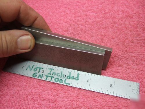 Parallel set toolmaker made 6PAIR 12PIECES air-hardened