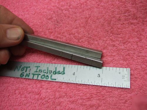 Parallel set toolmaker made 6PAIR 12PIECES air-hardened