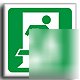 Running man-right sign-s. rigid-150X150MM(sa-013-rc)