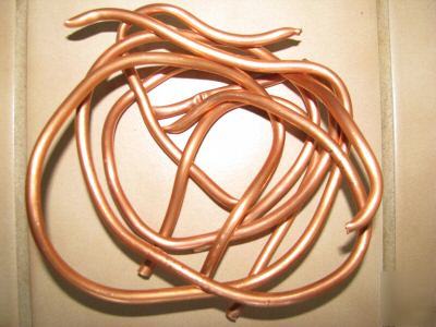 Scrap copper refrigerator tubing