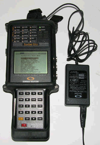 Sunrise telecom sunset ocx fiber network analyzer