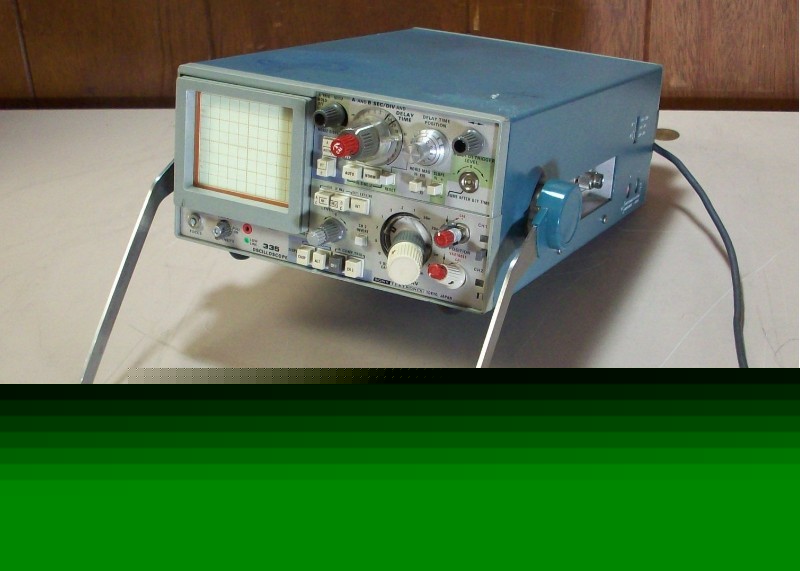 Tektronix 335 oscilloscope - parts