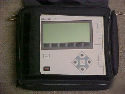 Tektronix telscout TS100 cable tester complete kit n/r