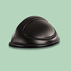 Untouchable half round lid black-rcp 3620 bla