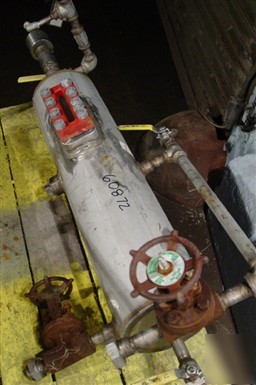 Used: condex shell and tube heat exchanger, model SSCP6