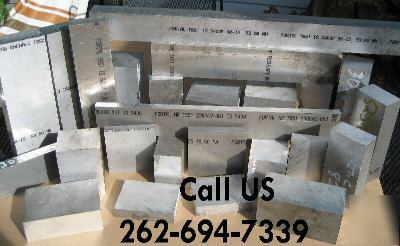 FortalÂ® hr aluminum plate /bars 1.535 x 1 3/4 x 19 1/4