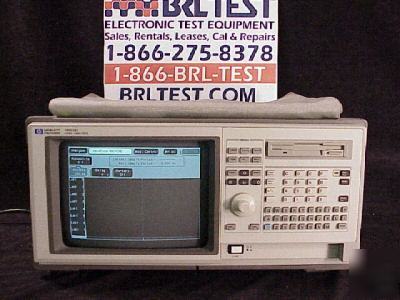 Hp 1663C benchtop logic analyzer 34 channel complete