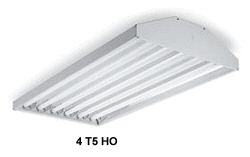 New 4 lamp T5 fluorescent high bay light fixture