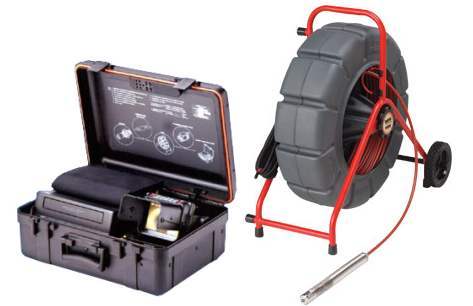 Ridgid 325' seesnake plus with color video toolcase