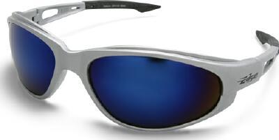 Safety glasses edge eyewear dakura blue mirror lens