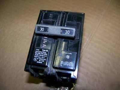 Siemens B230 bolt on 2POLE 30 amp circuit breaker bl