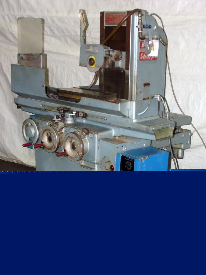 Brown & sharpe 618 2-axis hydraulic surface grinder
