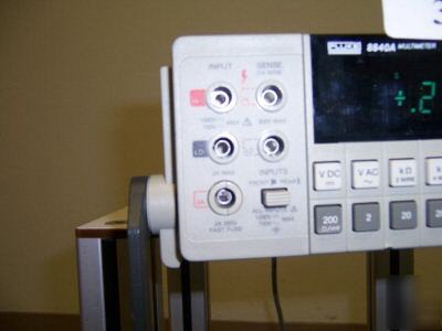 Fluke 8840A/af 5.5 digit digital multimeter item #: 331