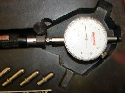 Fowler peacock cylinder gage set 52-646-300 bor boring 