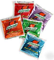 Gatorade 33673 riptide rush powder 32 packs 21OZ = 1 cs