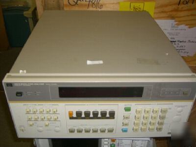 Hp 8901B /001 modulation analyzer rear connectors