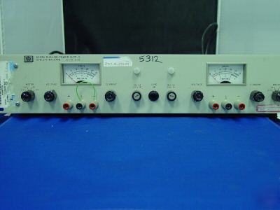 Hp hewlett-packard 6253A dual dc power supply - used