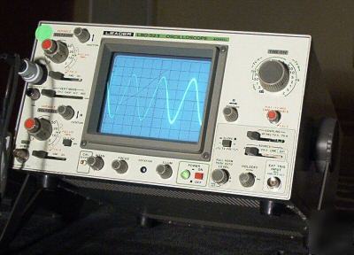 Leader lbo-523 oscilloscope 35MHZ dual trace