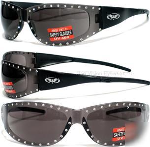Marilyn-4 smoke lens safety glasses sunglasses Z87.1