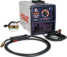 New hobart handler 125 ez, flux cored wire feed welder, 