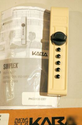 New kaba simplex file guard PKG31330307 