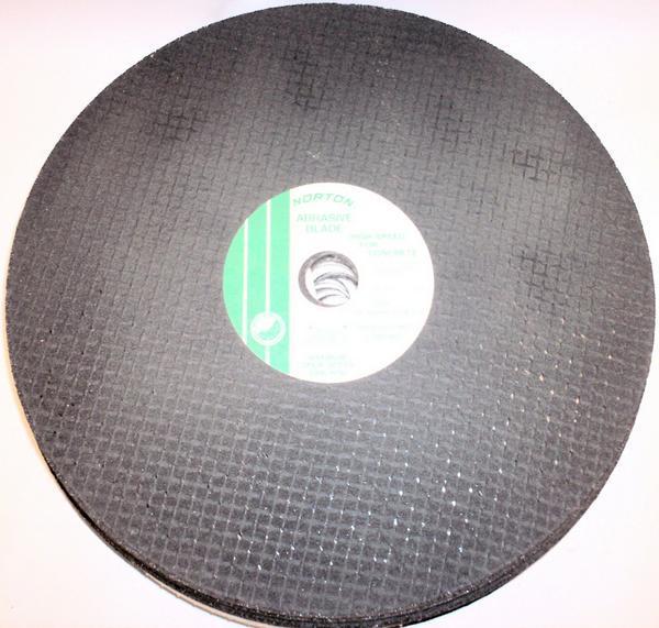 New lot 10 norton cut-off saw blades wheels 12
