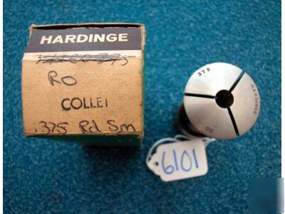 New royal oak collet by hardinge .375 inch cap. round 